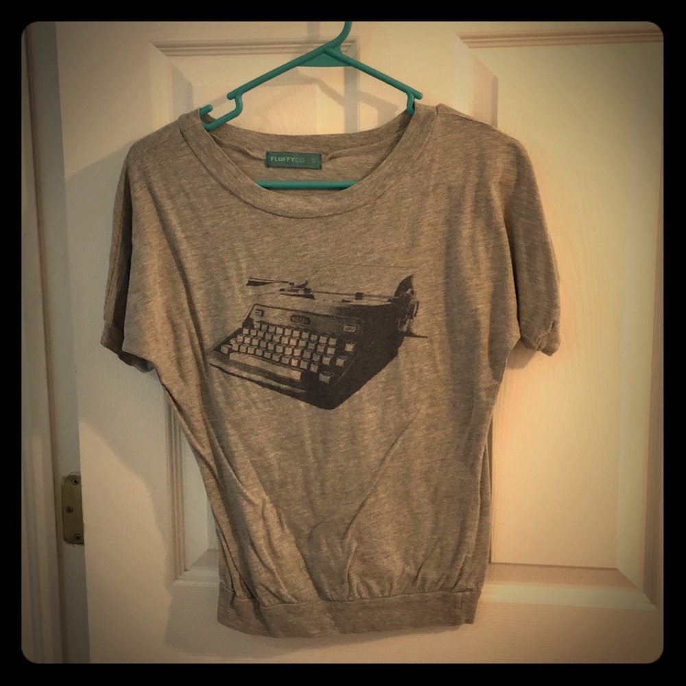 Typewriter shirt